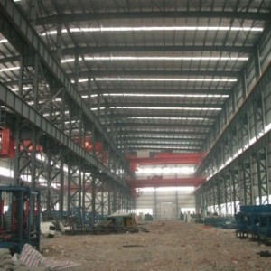 Steel Structure Workshop Crane Inside (SSW-023)